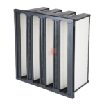 Rigid Pocket Filters for air filtration in air handling units in HVAC systems class m6 f7 f8 f9